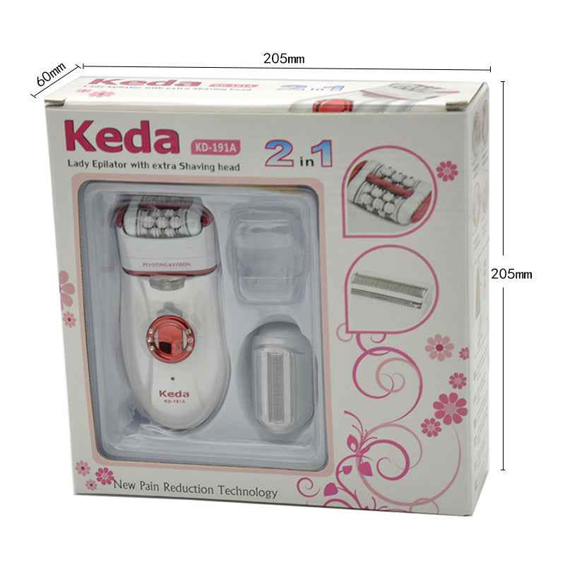 Keda-191A Women's Two-in-one Charging Electric Hair Catcher