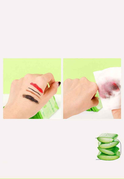 Makeup remover wipes facial tissues