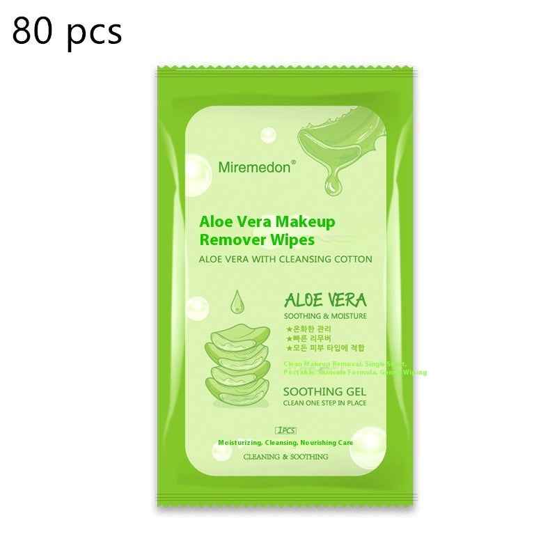 Makeup remover wipes facial tissues