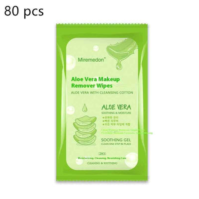 Makeup remover wipes facial tissues