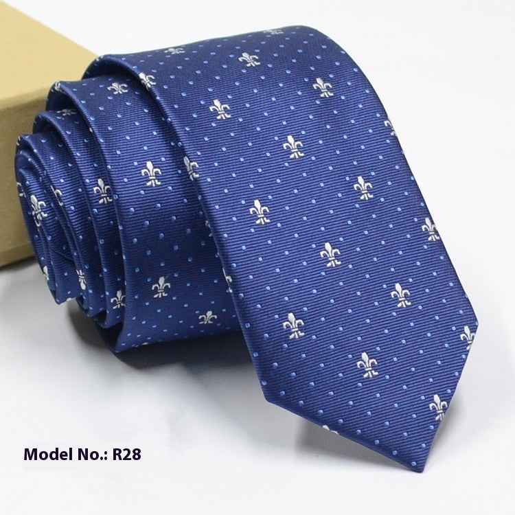 Fashion Exquisite Jacquard Tie Wedding Groom