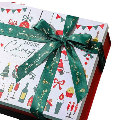 Christmas Gift Box Color Santa Claus Packaging Box