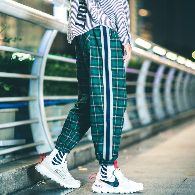 Plaid casual pants SHOPPORA
