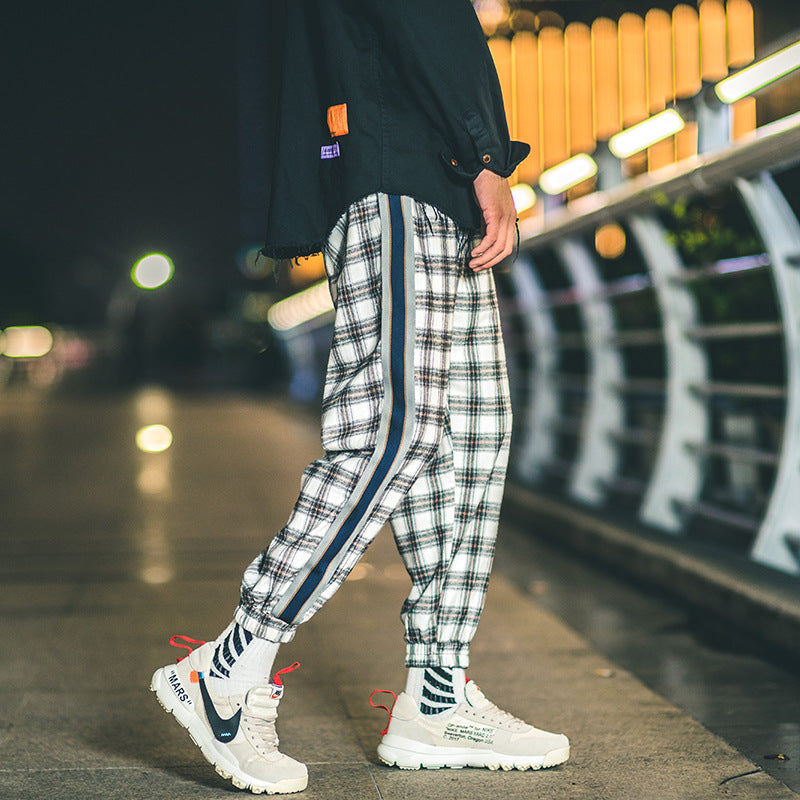Plaid casual pants SHOPPORA