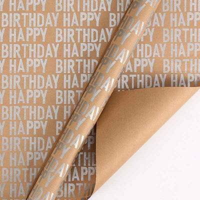 Antique Kraft Gift Wrapping Paper Gift Box Wrapping Paper