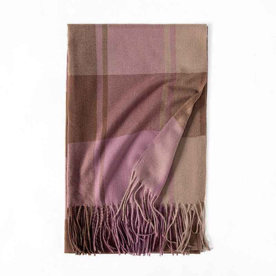 Thick Warm Tassel Artificial Cashmere Scarf