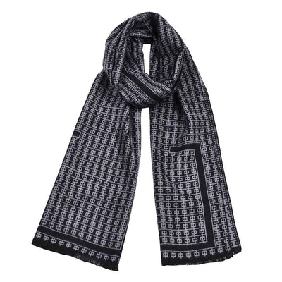 Double-sided Thick Warm Korean Men's Knitted Scarf