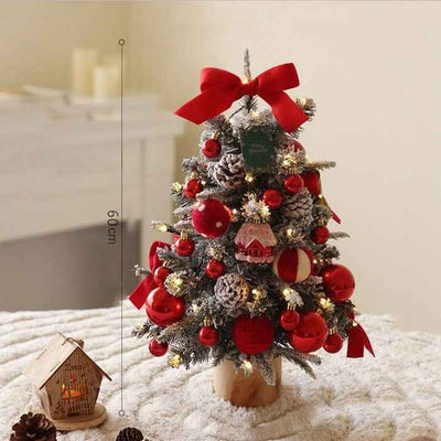 Christmas Tree With Lights Suit Household Desk Room Decoration