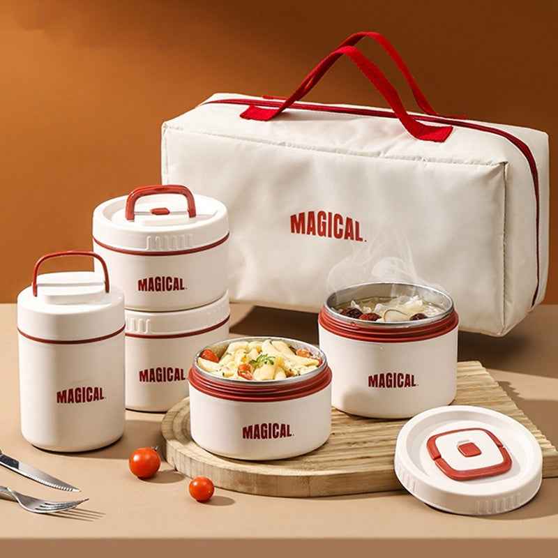 Employee Customer Lunch Box, Bento Tableware, Gift Box Set