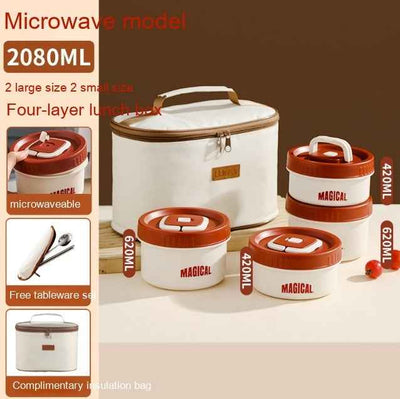 Employee Customer Lunch Box, Bento Tableware, Gift Box Set