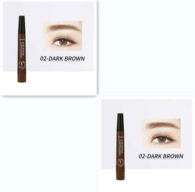 Four-headed Eyebrow Pencil Long-lasting No Blooming