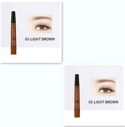 Four-headed Eyebrow Pencil Long-lasting No Blooming