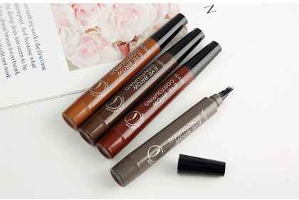 Four-headed Eyebrow Pencil Long-lasting No Blooming