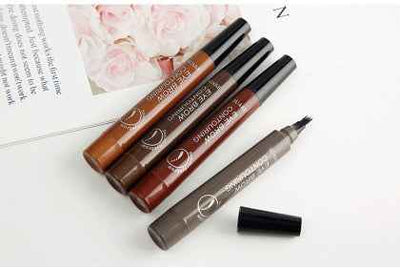 Four-headed Eyebrow Pencil Long-lasting No Blooming