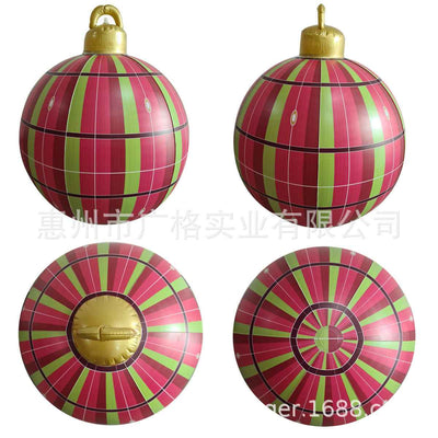 Inflatable Decoration Ball Courtyard Balloon Atmosphere With Lights Christmas Decorating Ball