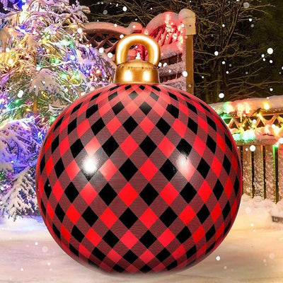Inflatable Decoration Ball Courtyard Balloon Atmosphere With Lights Christmas Decorating Ball