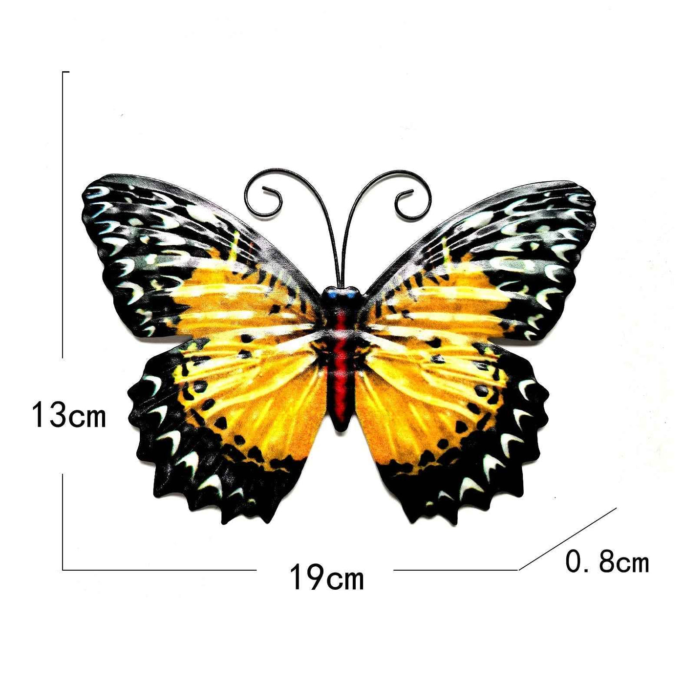 Home Craft Gifts Butterfly Iron Wall Hanging Decorations