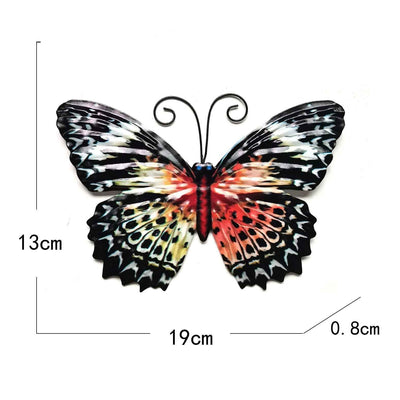 Home Craft Gifts Butterfly Iron Wall Hanging Decorations