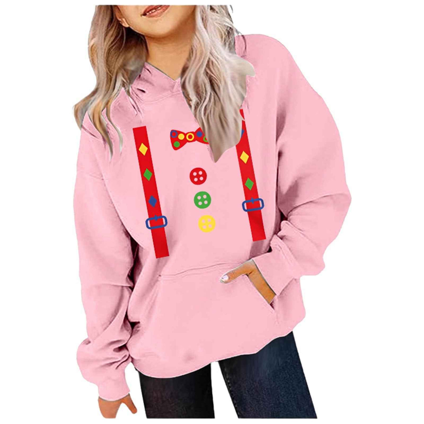 Christmas Printed Sweater For Women