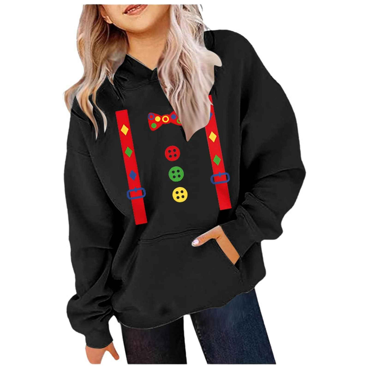 Christmas Printed Sweater For Women