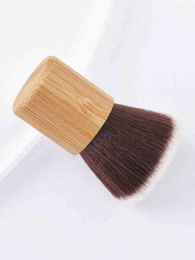 Women's Bamboo Handle Flat Makeup Brush