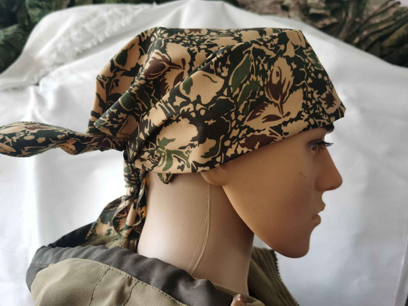 Cycling Sunscreen Tactics Disguised Headscarf Scarf