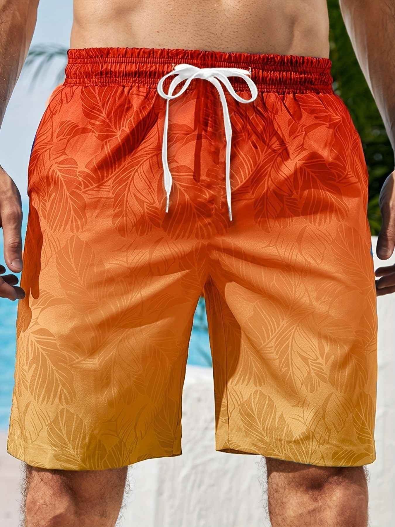 Men's Four Seasons Leisure 3D Printed Beach Shorts