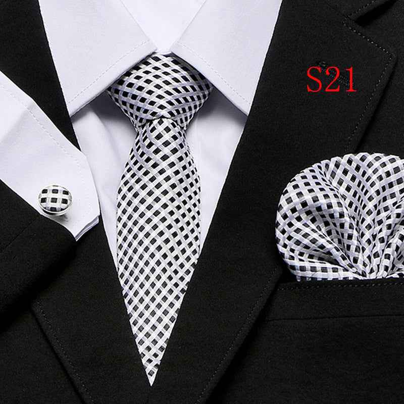 Paisley Series European And American Fashion Tie Three-piece Suit