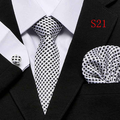 Paisley Series European And American Fashion Tie Three-piece Suit