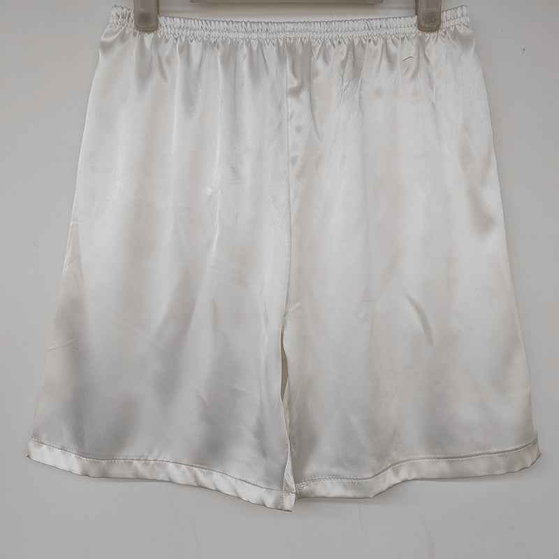 Men's Simple Home 5-point Silk Ice Silk Shorts