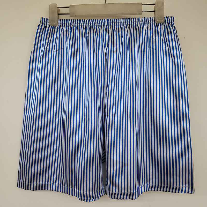 Men's Simple Home 5-point Silk Ice Silk Shorts