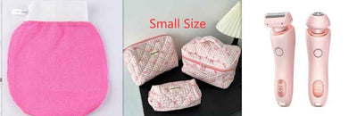 2 In 1 Hair Removal Epilator USB Rechargeable Trimmer Women Body Razor Face Leg Armpit Bikini Hand Pubic Shaver Hair Remover