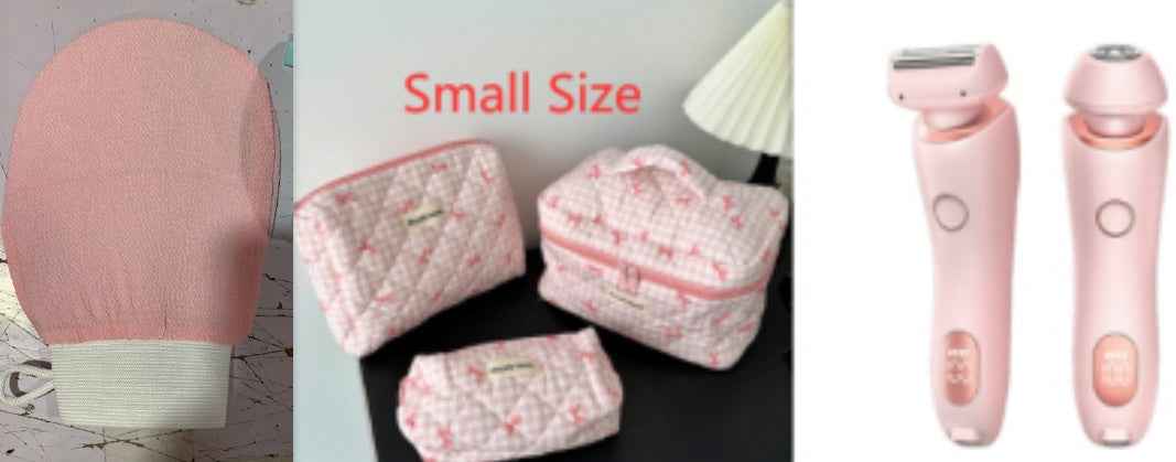 2 In 1 Hair Removal Epilator USB Rechargeable Trimmer Women Body Razor Face Leg Armpit Bikini Hand Pubic Shaver Hair Remover