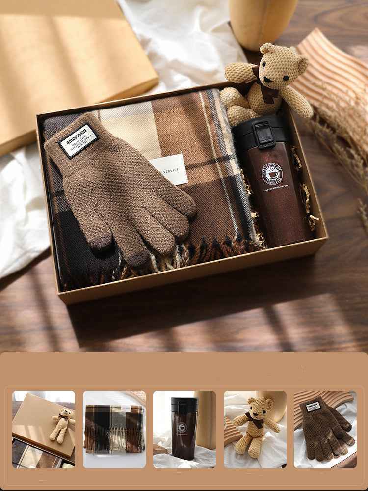 Men's Practical Scarf Gift Box Set