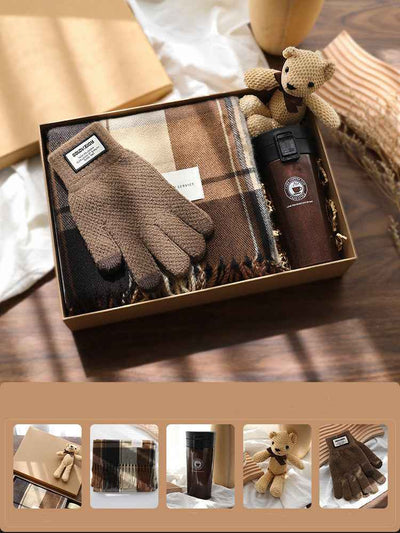 Men's Practical Scarf Gift Box Set