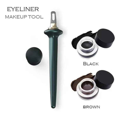 Household Reusable Waterproof Eyeliner Brush