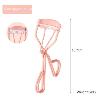 Natural Curling Eyelash Curler With Comb Girls Eyelash Beauty Auxiliary Tools Portable Wide Angle Eyelash Curler