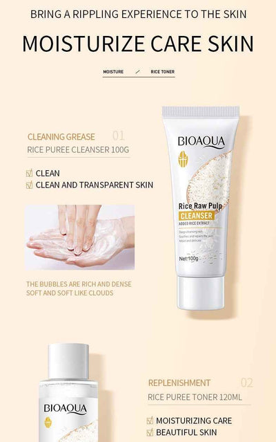 Puree Skin Rejuvenation Moisturizing Six-piece Set Hydrating Skin Care Products