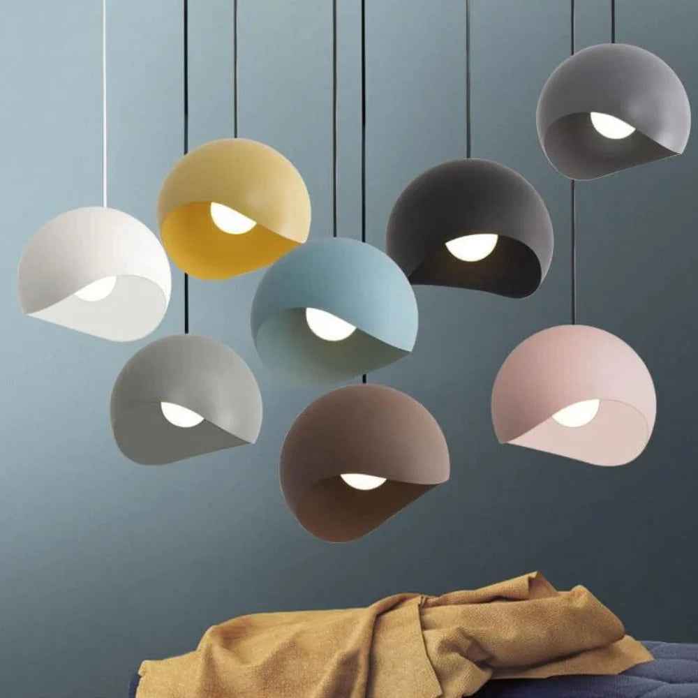 Simple And Creative Iron Lampshade Pendant Light