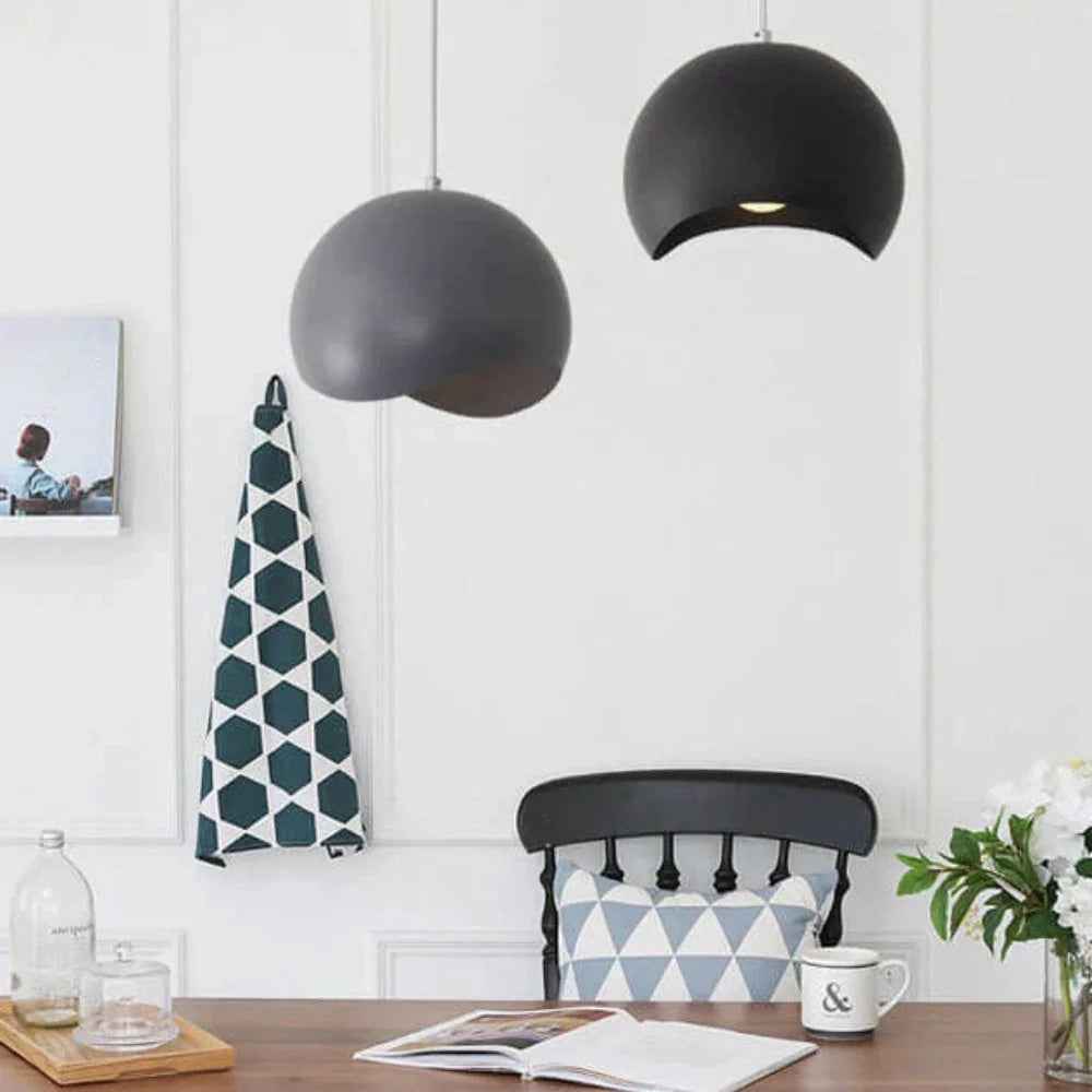 Simple And Creative Iron Lampshade Pendant Light