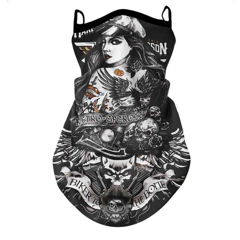 Full Face And Neck Protection Integrated Sun Mask