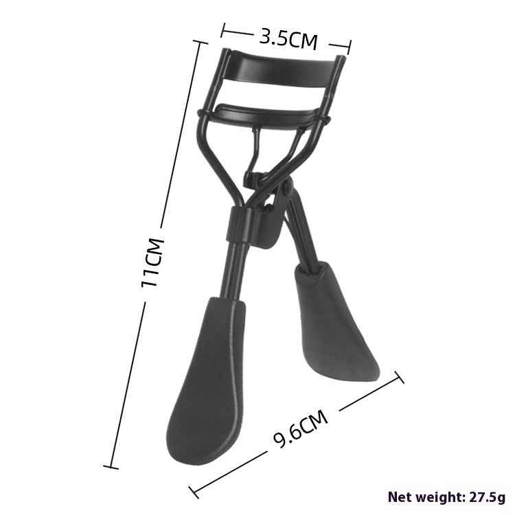 Semi-arc Steel Tooth Brow Groomer Double Head Concealer Brush