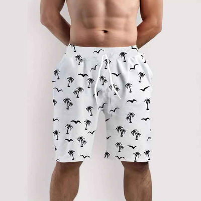 Digital Printed Casual Men's Shorts