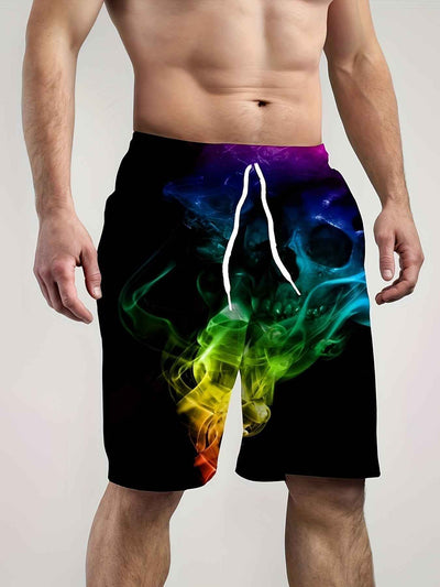 Digital Printed Casual Men's Shorts