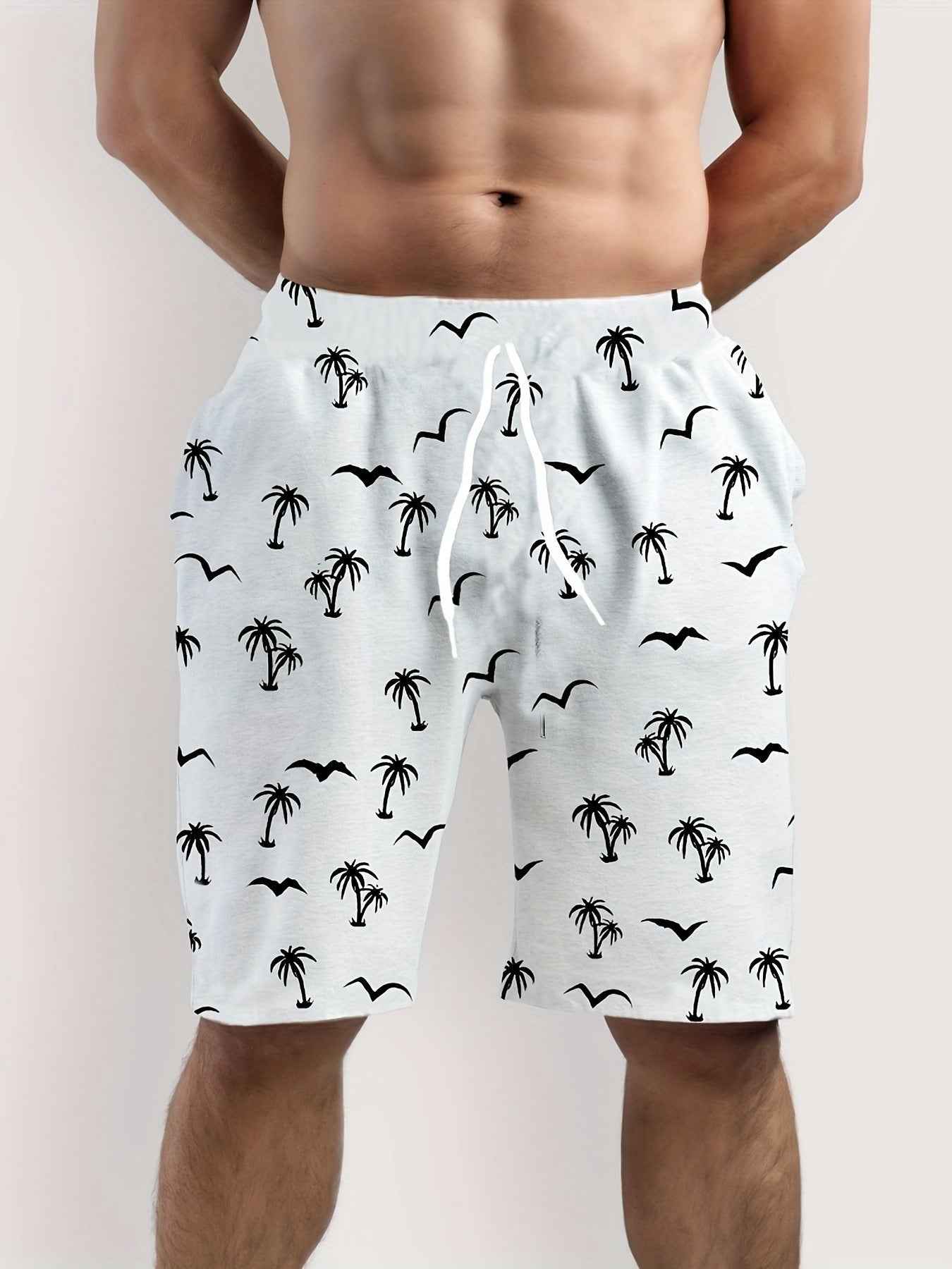 Digital Printed Casual Men's Shorts