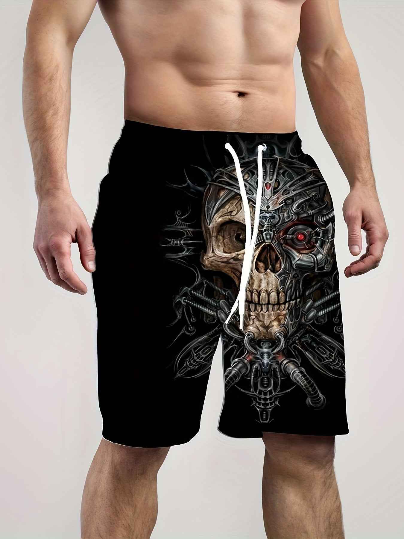 Digital Printed Casual Men's Shorts