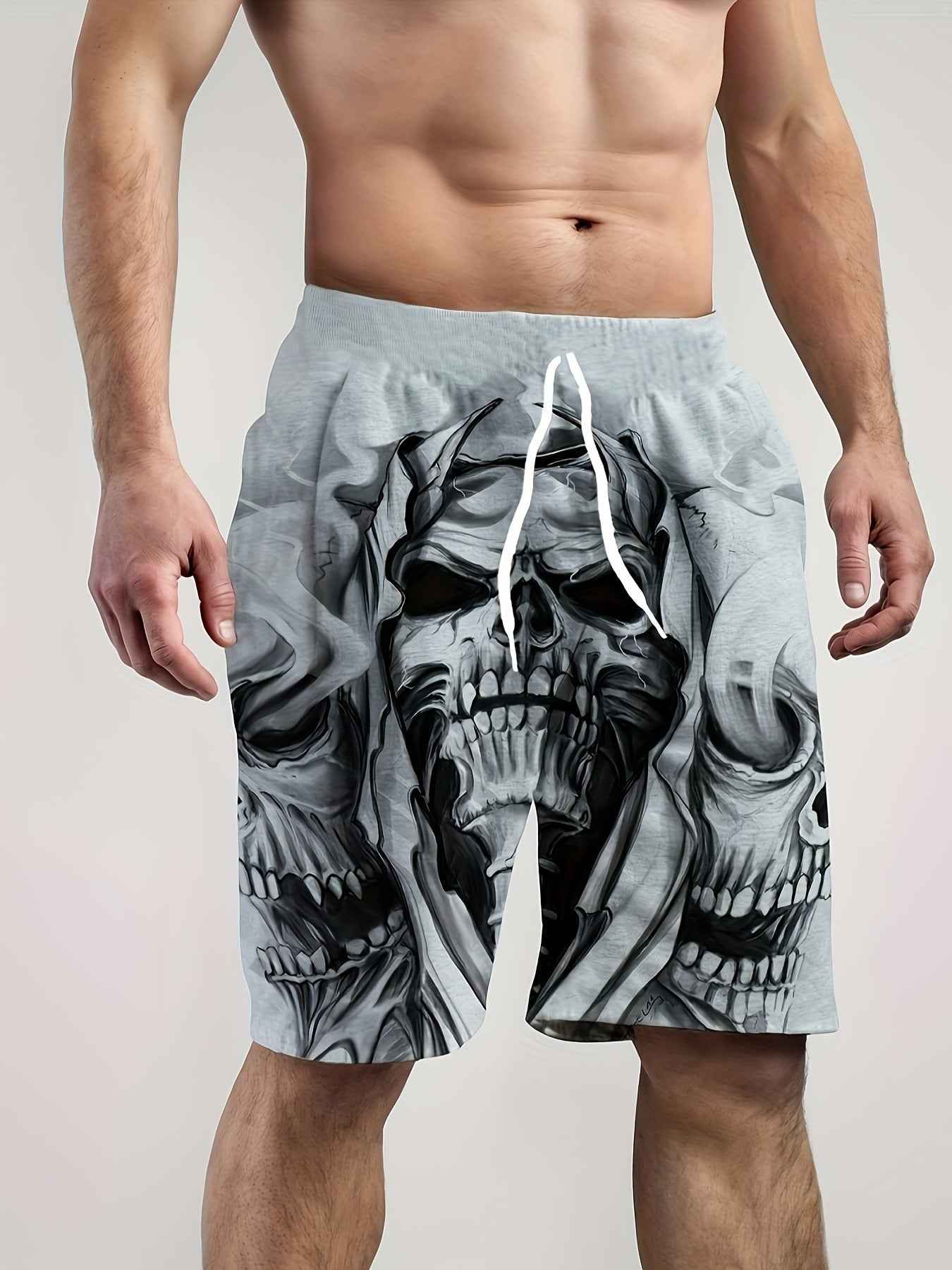 Digital Printed Casual Men's Shorts