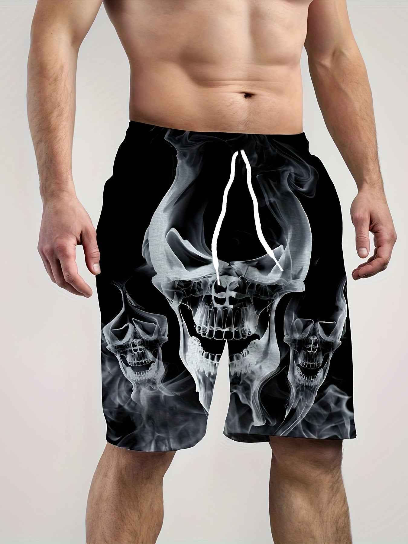 Digital Printed Casual Men's Shorts