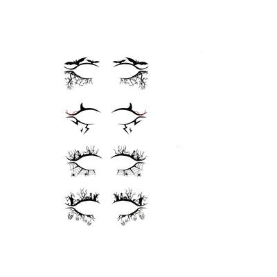 Halloween Eyeliner Stickers Party Makeup Tools SHOPPORA