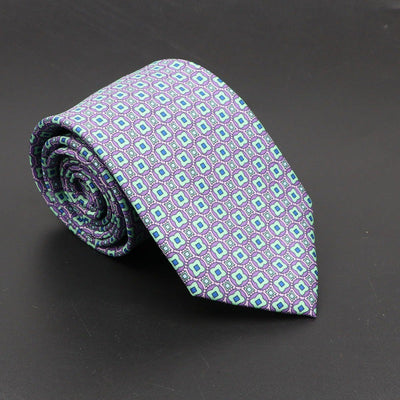 Super Soft Bohemian Silk Ties Men's Fashion 75mm Necktie SHOPPORA